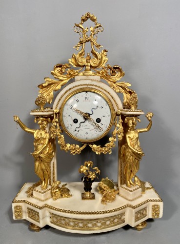 Allegory of the theater clock, Paris, Louis XVI period - Louis XVI