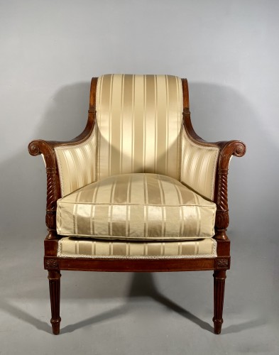 French fine 18th armchairs, attributed to G. Jacob around  - 