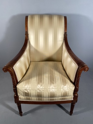 18th century - French fine 18th armchairs, attributed to G. Jacob around 