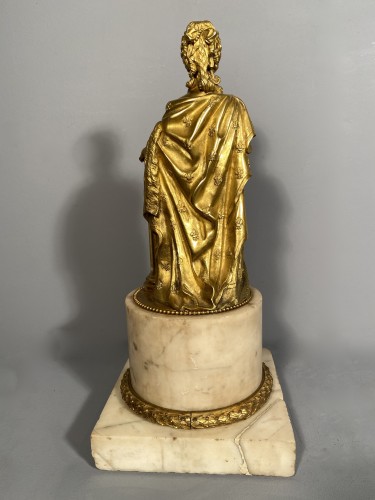Antiquités - Marie-Antoinette queen of France, gilt bronze 19th century