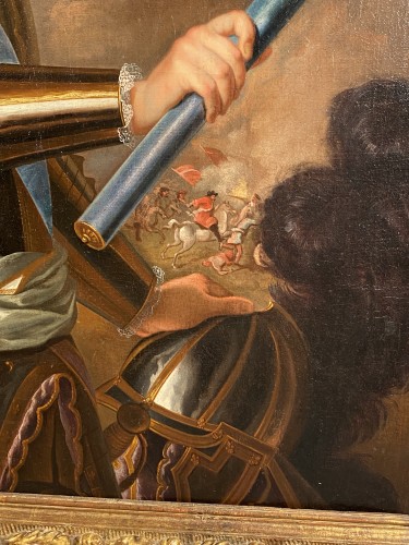 18th century - The Grand Dauphin at the Battle of Philippsbourg, 18th century