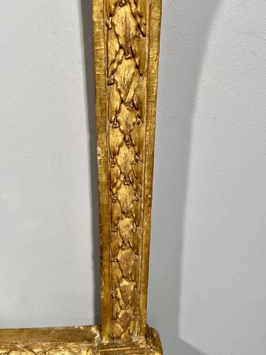 Gilt oak &quot;console d’applique&quot; attributable to G. Jacob around 1780 - 