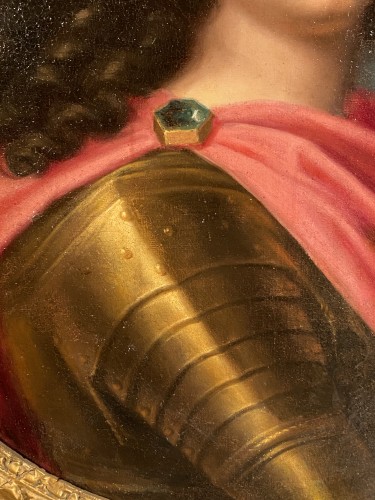 XVIIe siècle - Louis XIV en armure, Pierre Mignard et atelier vers 1670.