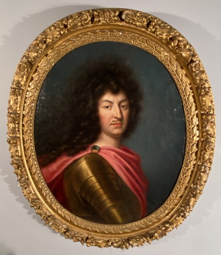 Louis XIV en armure, Pierre Mignard et atelier vers 1670. - Louis XIV