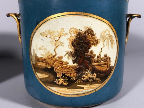 Louis XV - Pair of bottle buckets, Paris circa 1770.