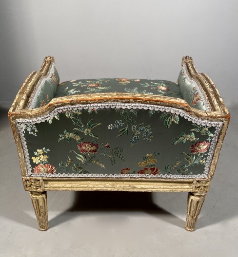 18th century - Chancellor stool, stamped F. Foliot, Paris circa 1780