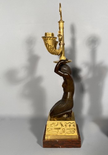 19th century - Pair of candelabra for Louis Bonaparte in St Leu around 1804