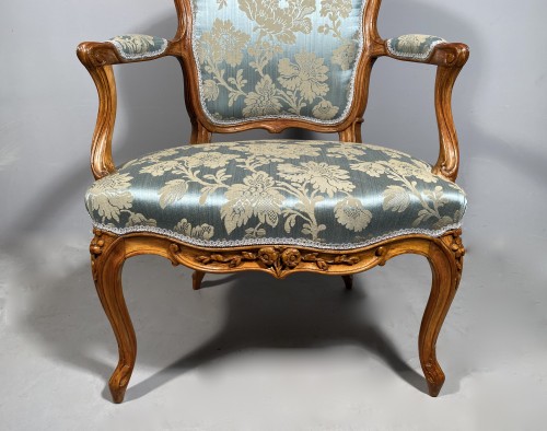 18th century - Pair of convertibles by Chenevat, ep Louis XV circa 1765