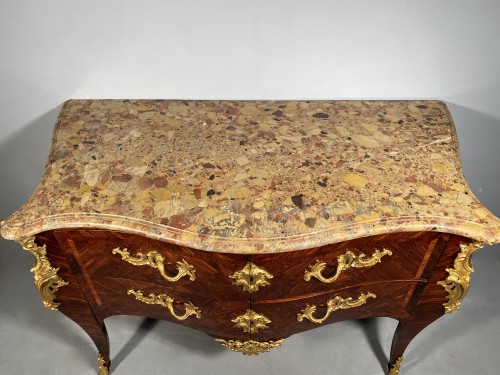 Antiquités - Commode Louis XV par Delaitre et Migeon vers 1740