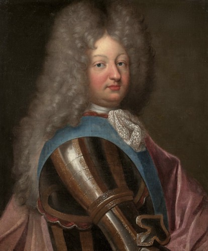 Portrait du Grand Dauphin, Louis de France, vers 1700 - Antiquités Franck Baptiste