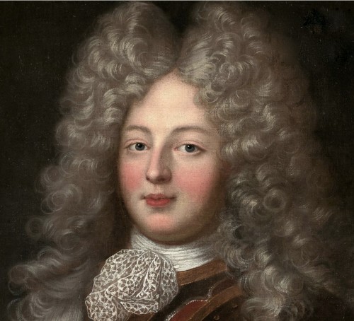 Portrait de Charles de France Duc de Berry vers 1710 - Tableaux et dessins Style Louis XIV