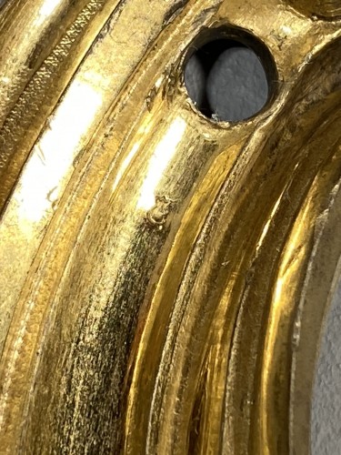 Antiquités - Paire d'appliques au C couronné vers 1750