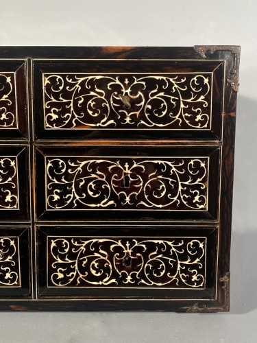 Cabinet en ébène et ivoire, Milan vers 1630 - Mobilier Style Renaissance