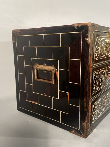Cabinet en ébène et ivoire, Milan vers 1630 - Renaissance
