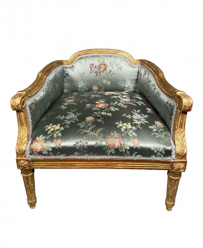 Royal French stool, Paris circa 1780