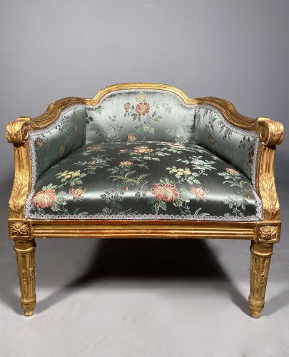Seating  - Royal French stool, Paris circa 1780