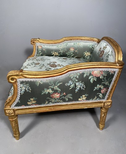 Louis XVI - Royal French stool, Paris circa 1780
