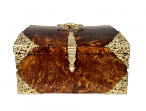 Tortoise shell box, Spanish Colonies 18th century