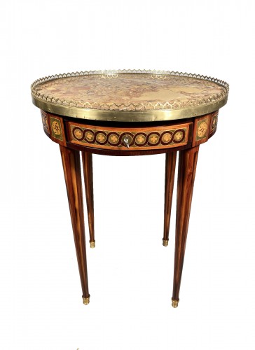 Bouillotte table stamped J.Lapie, Paris Louis XVI period