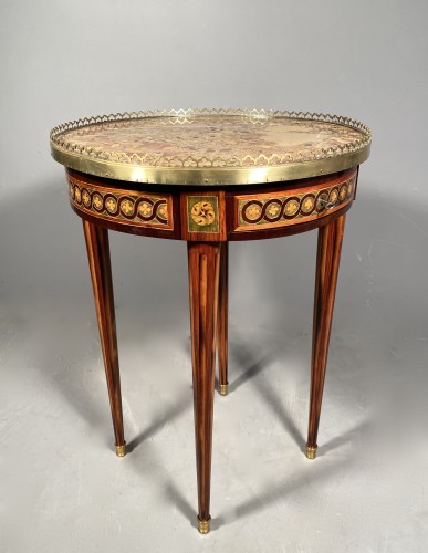 Bouillotte table stamped J.Lapie, Paris Louis XVI period - 