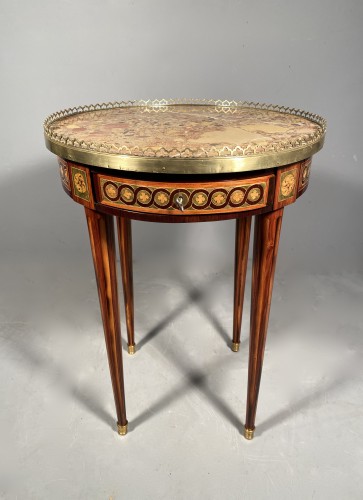 18th century - Bouillotte table stamped J.Lapie, Paris Louis XVI period