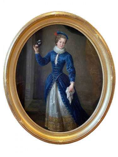 Marie Anne de Bourbon Conti, attribué à Pierre Gobert vers 1720