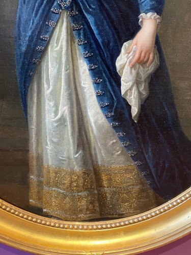 Melle de Bourbon Conti, attributed to Pierre Gobert circa 1720 - 
