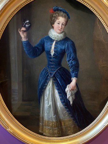 18th century - Melle de Bourbon Conti, attributed to Pierre Gobert circa 1720
