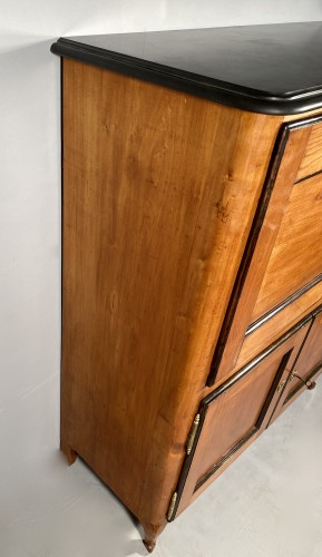 Secrétaire in walnut wood, Jean François Hache in Grenoble around 1775 - Louis XV
