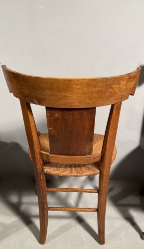 XIXe siècle - Série de douze sièges Paul et Virginie, Provence 19e siècle