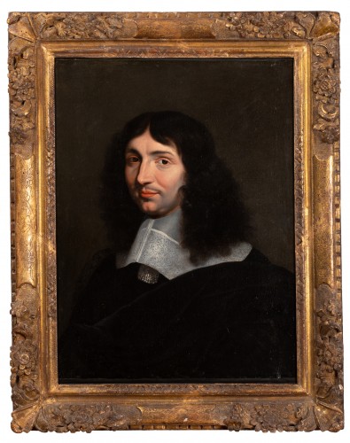 Portrait of Jean Baptiste Colbert, monogrammed CL and dated 1662