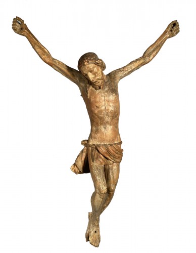 Christ in linden wood, Germany circa 1500-1520