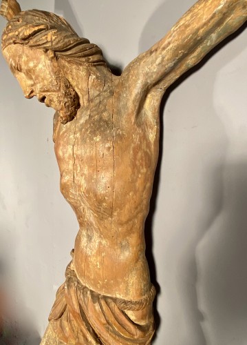 Renaissance - Christ en bois de tilleul, Pays germaniques vers 1500