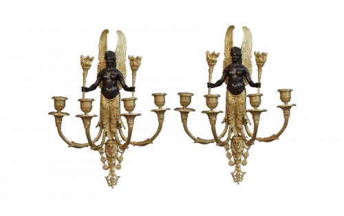 Pair Of Empire Period Sconces