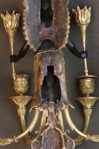 Lighting  - Pair Of Empire Period Sconces