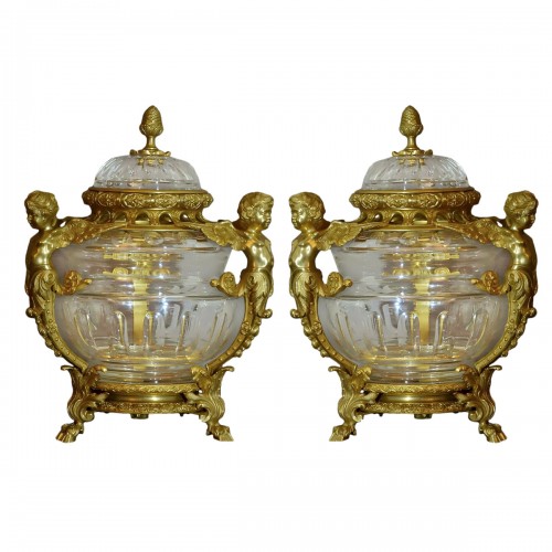 Important Pair  Of « Pot Pourri » Late 19th century