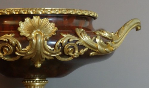 Objet de décoration Cassolettes, coupe et vase - Centre de table XIXe