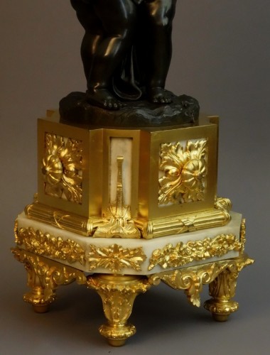 Paire d'importants candélabres XIXe - 