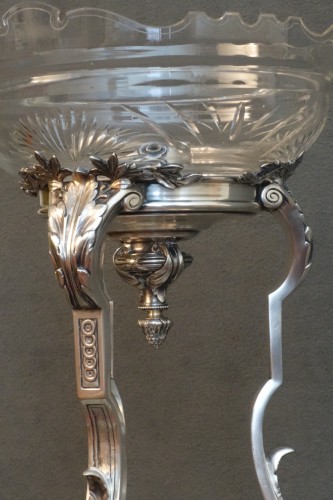 19th Silvered bronze Table Fountain - Napoléon III