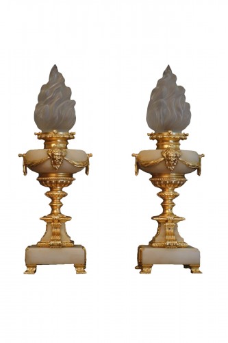 Pair Of Rare Lamps of the late 19th century