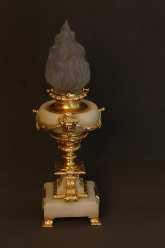 19th century - Pair Of Rare Lamps of the late 19th century