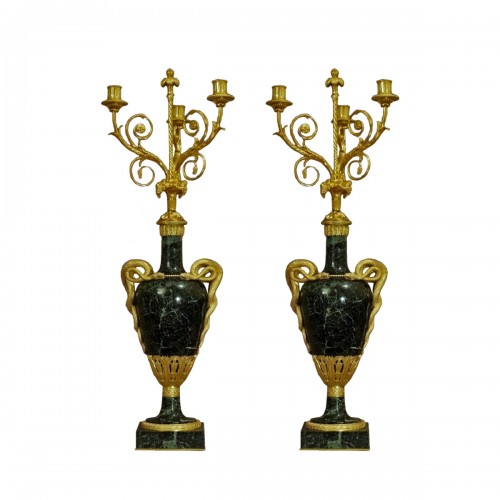 Pair Of Large Candelabras 19th century