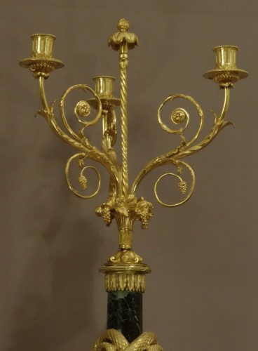 Napoléon III - Pair Of Large Candelabras 19th century