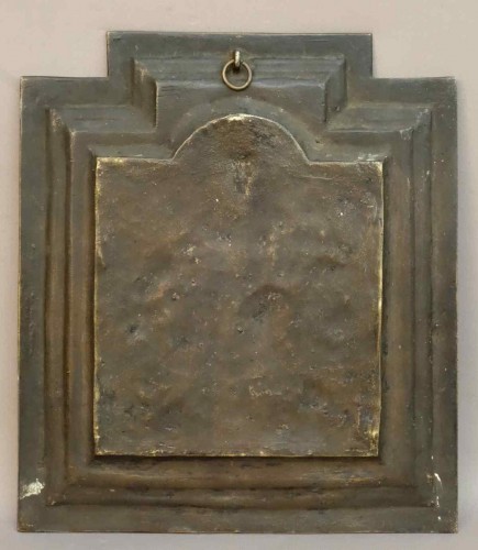 Quatre panneaux de bronze représentant Les quatre continents - Antiquités Garnier