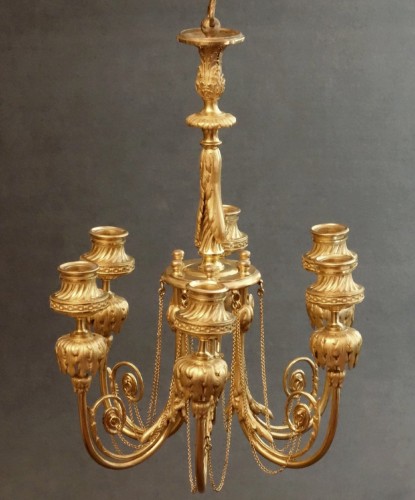 Petit lustre de cabinet XIXe - Antiquités Garnier