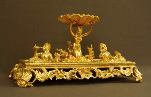 Decorative Objects  - Important Writing Case In the basin of Versailles XIX th