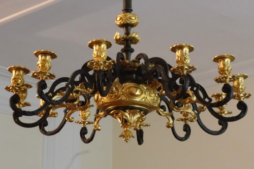 Chandelier With 12 Lights Restoration Period - Lighting Style Restauration - Charles X