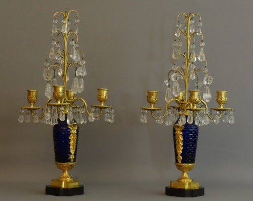 Lighting  - Pair Of Girandoles Around 1780