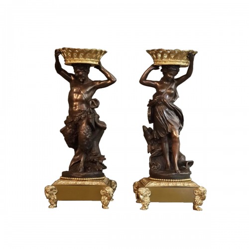 Pair Of Large Tazzas circa 1850