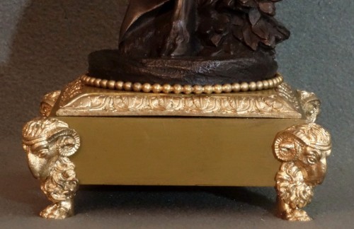 XIXe siècle - Paire de grandes tazzas vers 1850